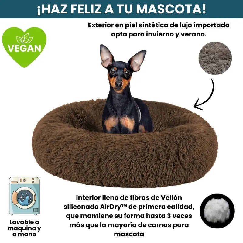 Cama Antiestrés Para Perros Mascotikos
