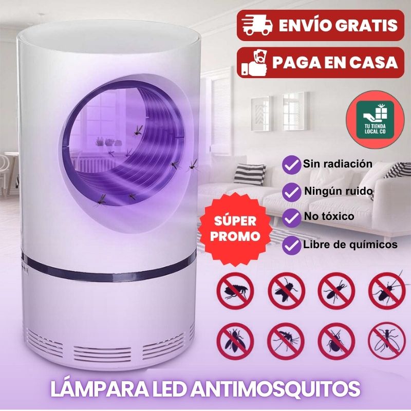 Lampara Led Ultravioleta Antimosquitos