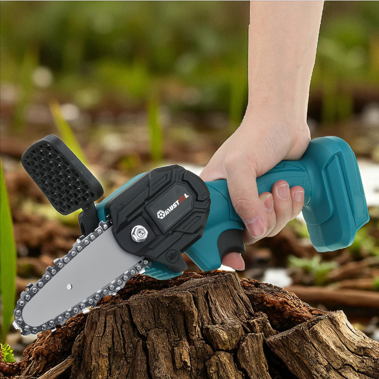 Mini Motosierra Eléctrica Portátil Recargable