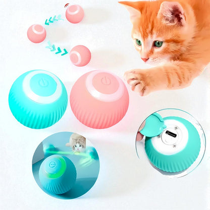 Pelota Interactiva para Mascotas “Gravitational Rolling Ball”🐾