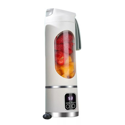 Mini Licuadora Exprimidora  Juicer  Portátil 8 Cuchillas 450ml Blanco