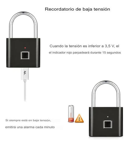 Candado de Huella Digital