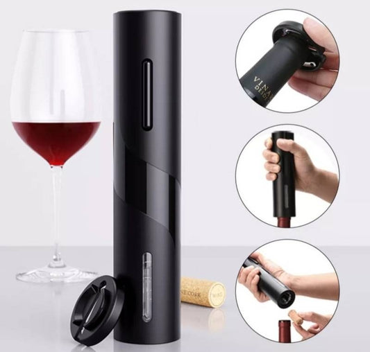 Sacacorchos Eléctrico + Abridor de Vino. 🍷
