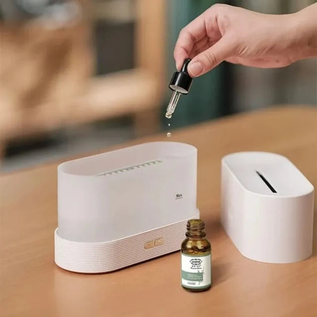 Difusor de Aceites Esenciales LED Humidificador Compre 1 y Lllévese 2