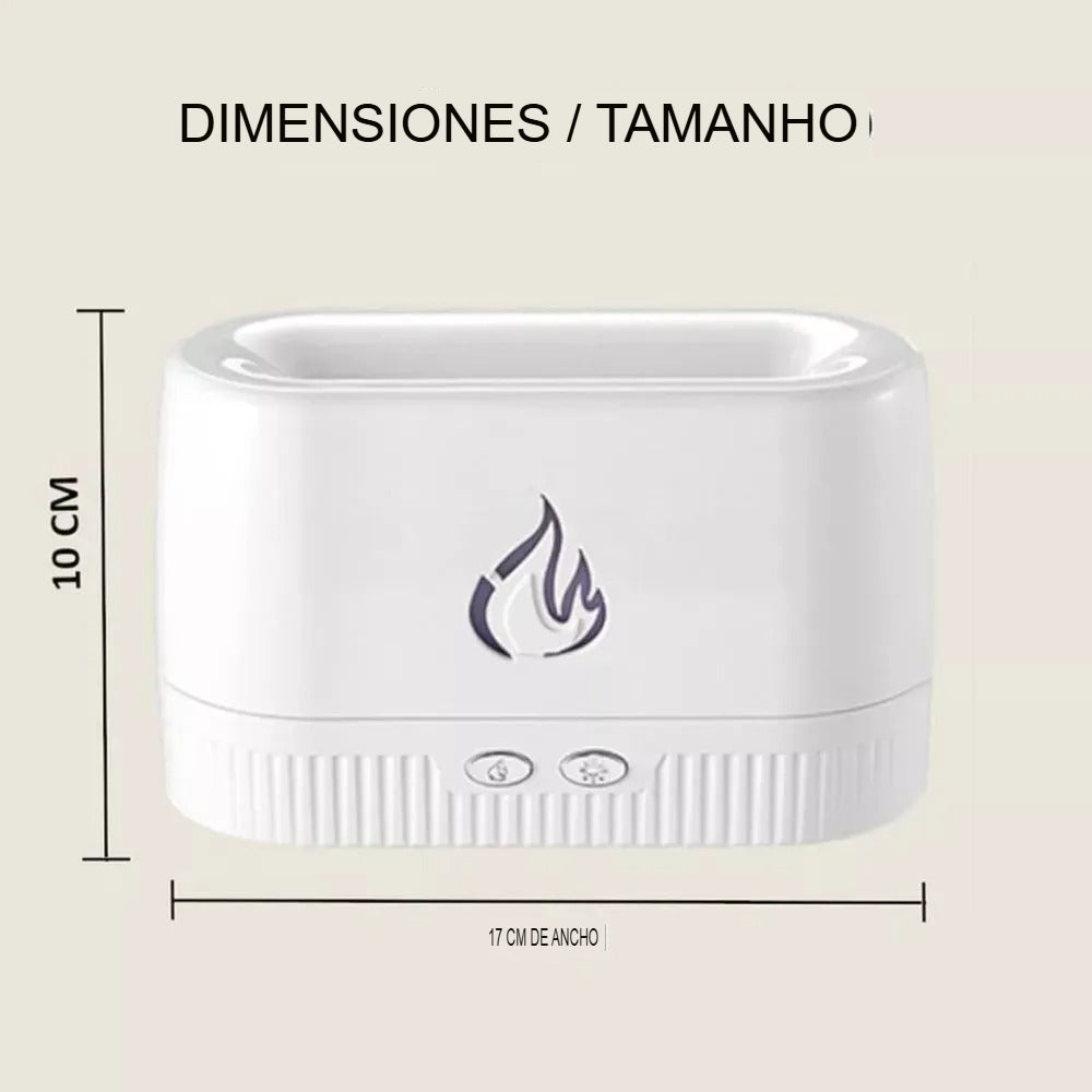 Difusor de Aceites Esenciales LED Humidificador Compre 1 y Lllévese 2