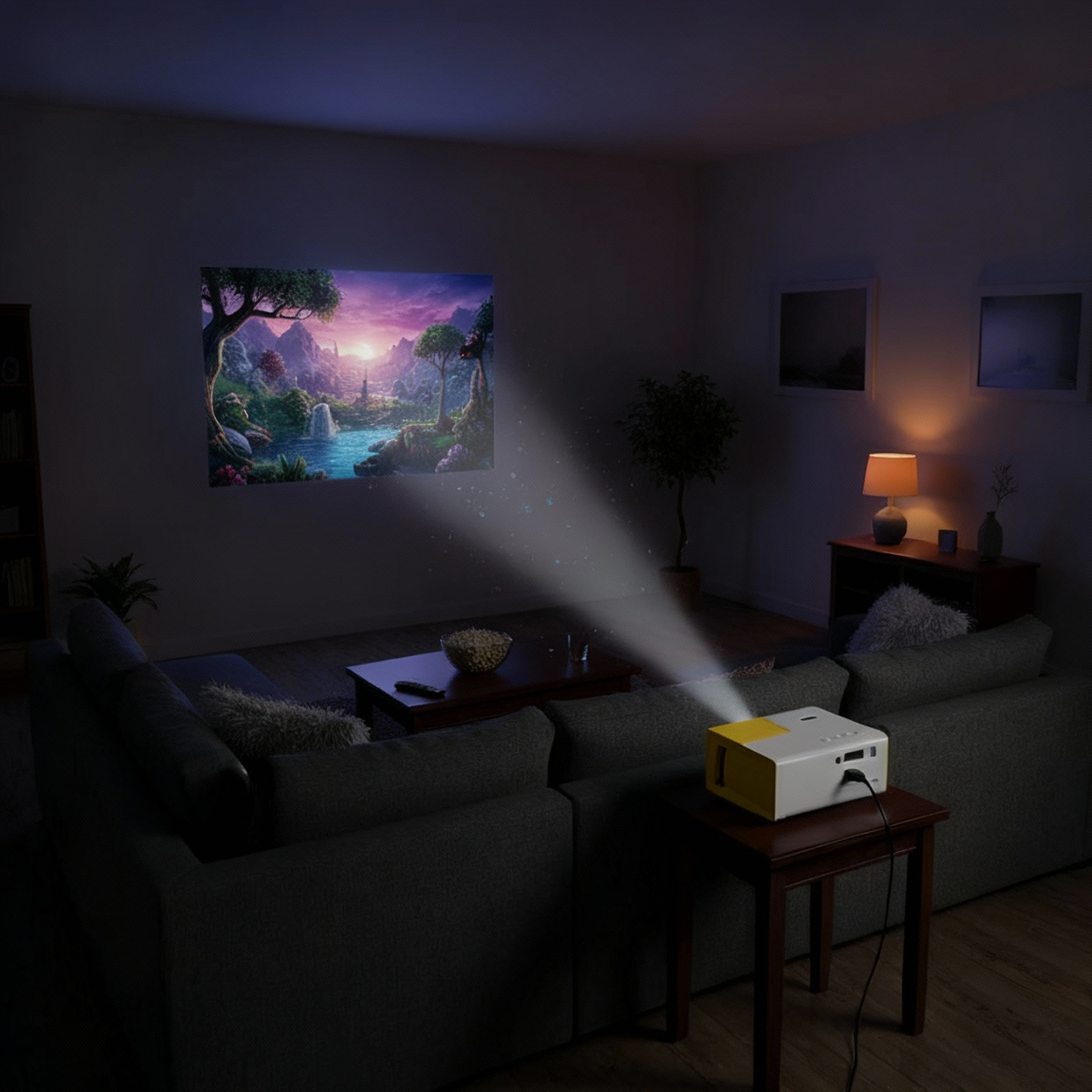 Mini Proyector Portátil 1080P