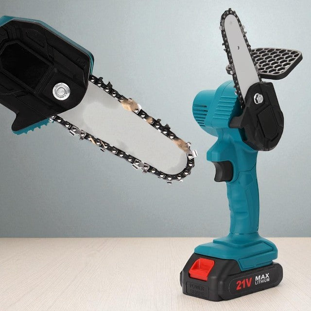 Mini Motosierra Eléctrica Portátil Recargable