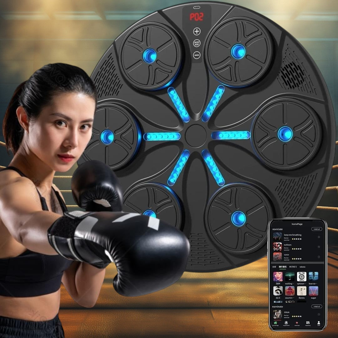 Máquina de Boxeo Inteligente + Guante Negro
